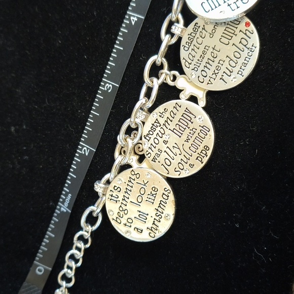 Brighton Christmas Carol Charm Bracelet . Pre Owned - Picture 12 of 12